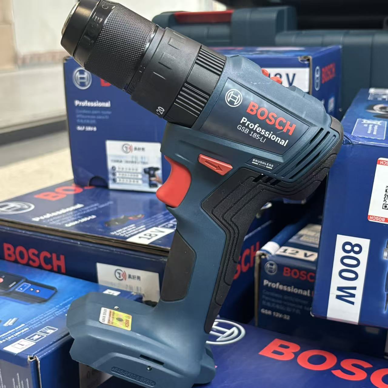 Bosch Drill Gsb 18V - Bosch GSB 185-LI 18V Brushless Cordless