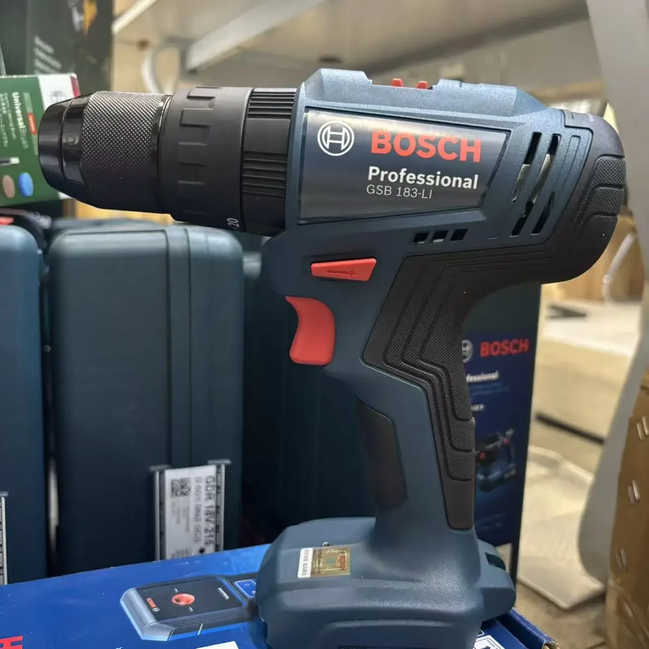 Bosch GSB 183-LI 18V Brushless - đánh giá và giá Bosch Drill Gsb 18V