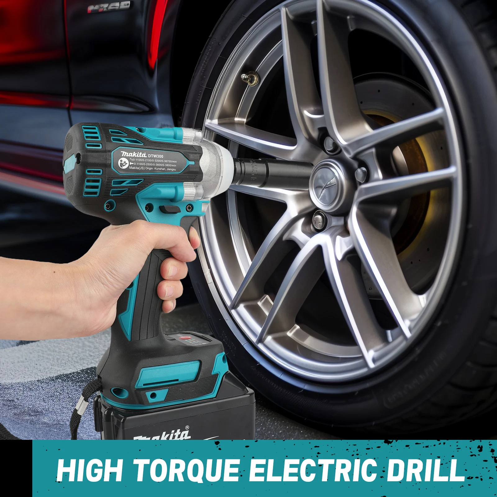 Makita DTW300 Cordless Impact  - đánh giá và giá Makita Drill Dtw300