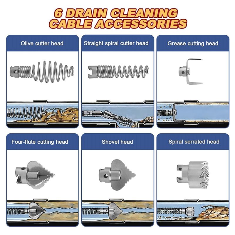 DT17 Plumbing Snake Tool Flexi - đánh giá và giá Drain Snake Flexible
