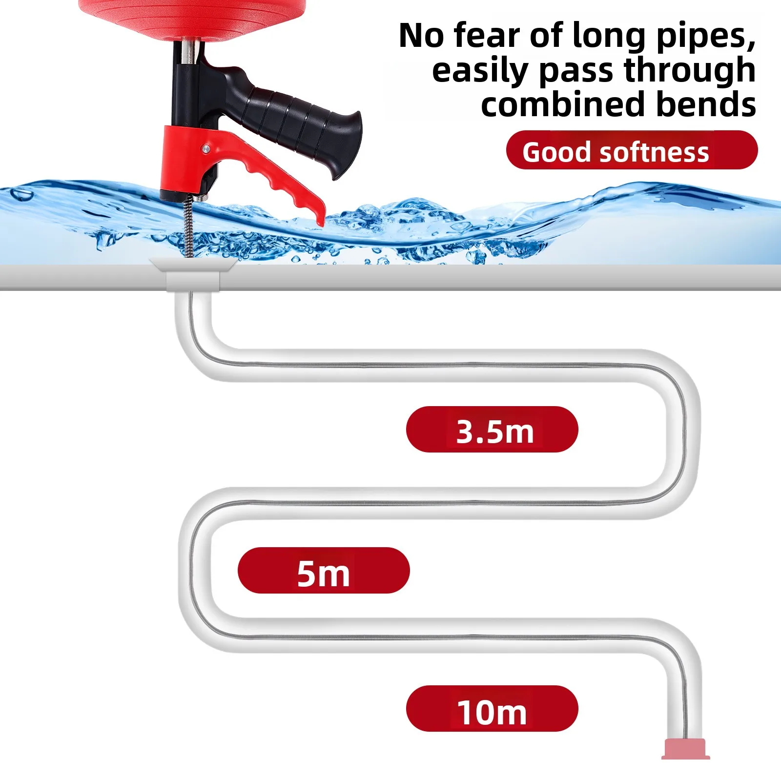 Professional Drain Snake Auger - đánh giá và giá Drain Snake Flexible
