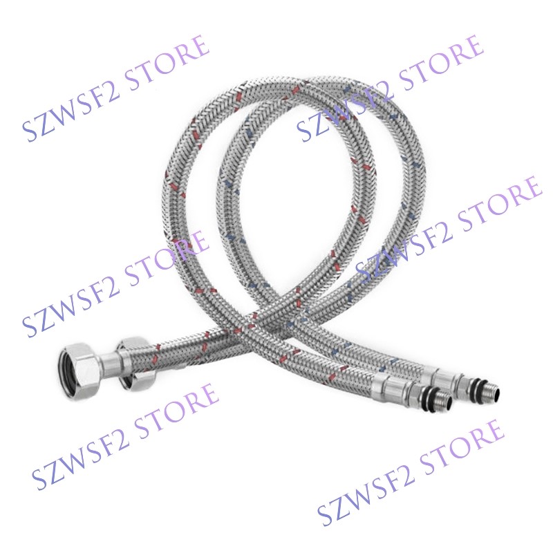 G1/2 60cm 1 Pair Stainless Ste - đánh giá và giá Flexible Hose Braided