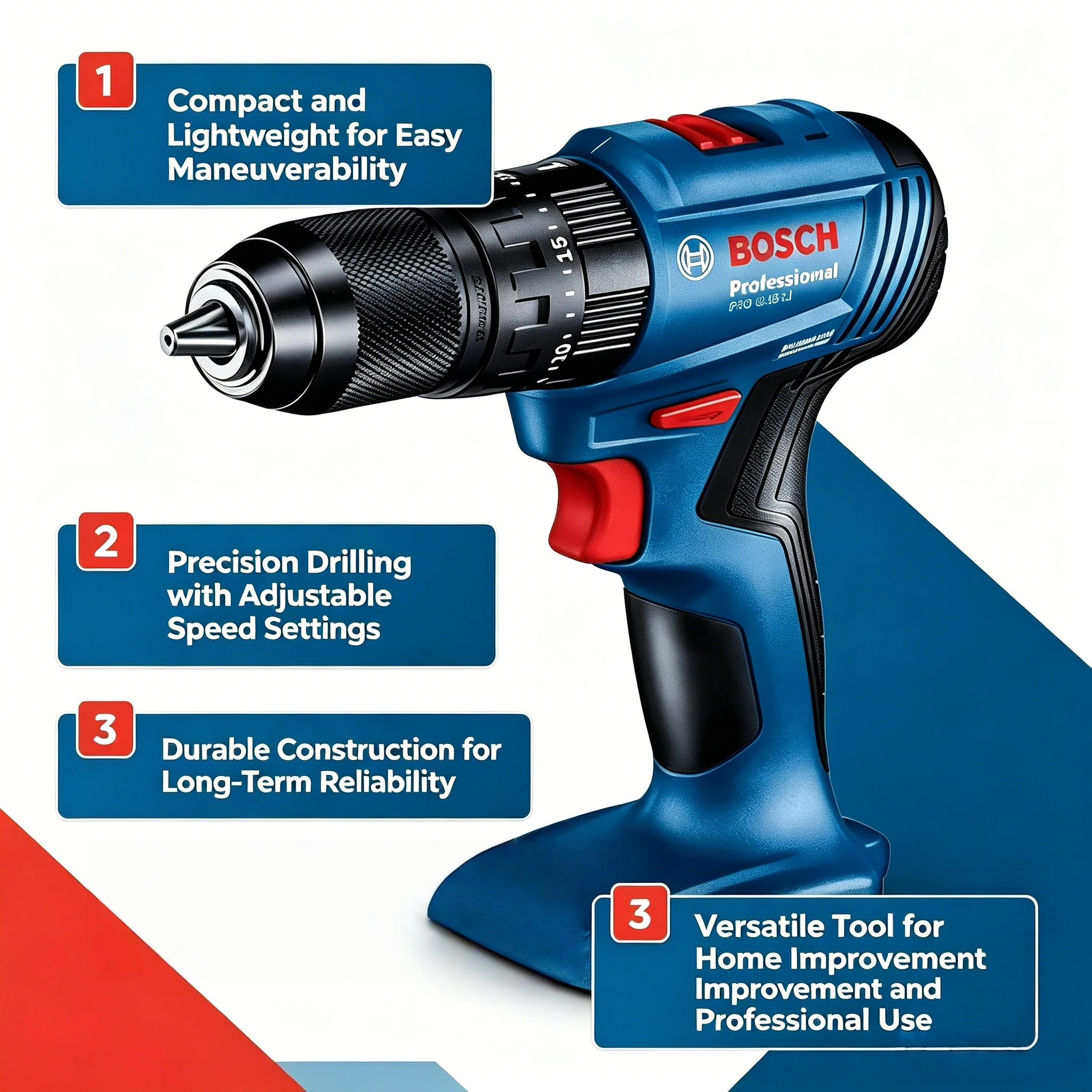BOSCH GSB 185-LI Brushless Imp - đánh giá và giá Bosch Drill Gsb 18V